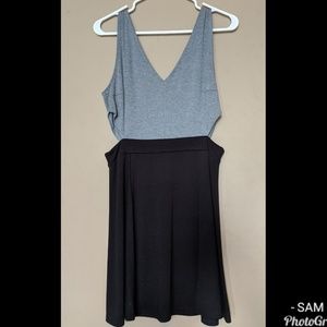 Cut-out Skater Dress